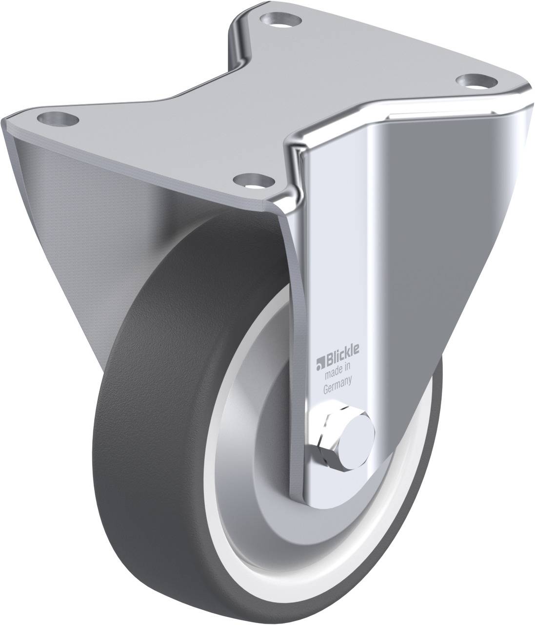 Blickle 749161 BH-POTH 125G-3-FA Rolka nieprowadząca Średnica koła: 125 mm Maksymalne obciążenie: 350 kg 1 szt. - obrazek 1