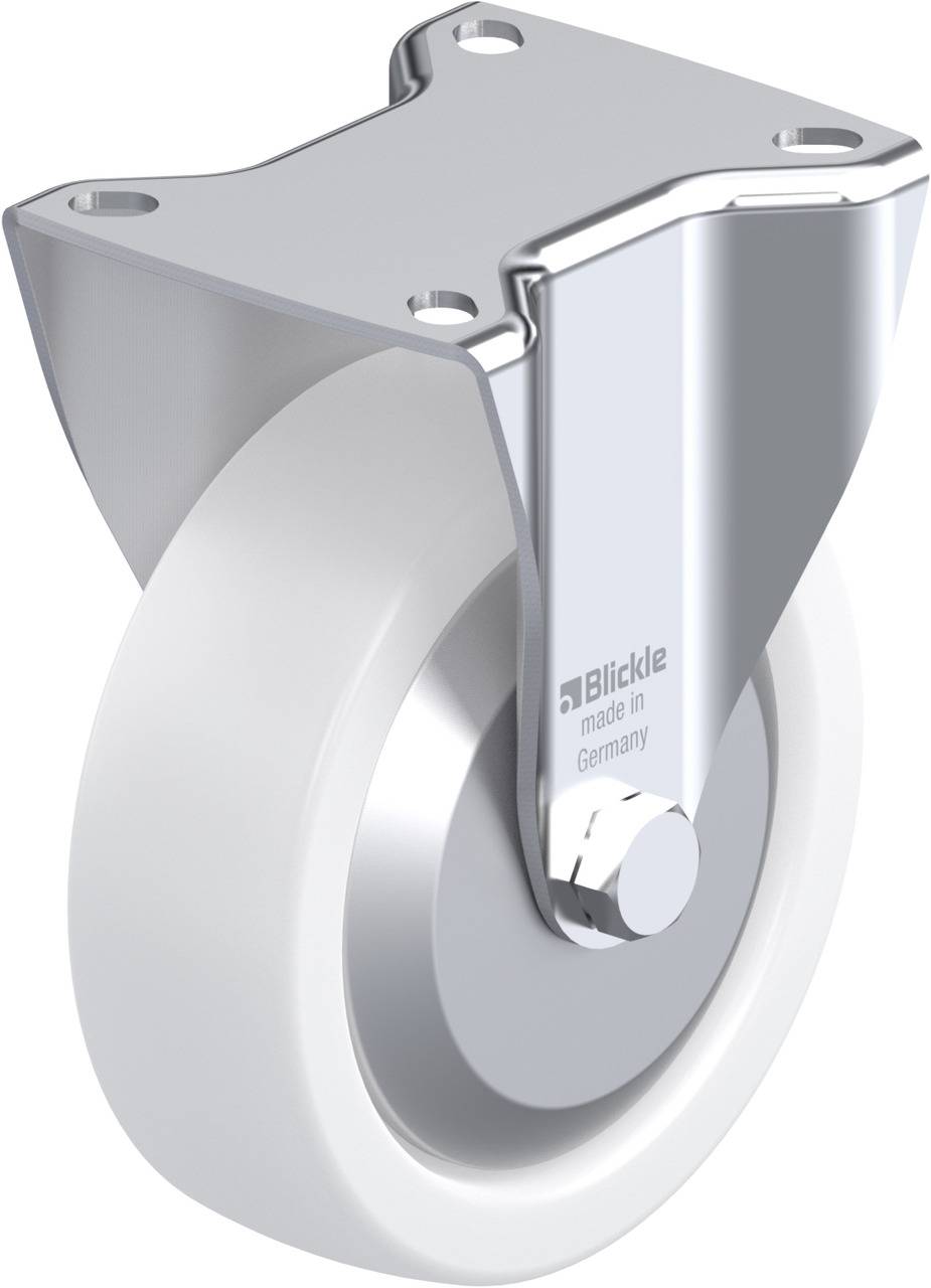 Blickle 749224 BK-SPO 125G-1-FA Rolka nieprowadząca Średnica koła: 125 mm Maksymalne obciążenie: 350 kg 1 szt. - obrazek 1