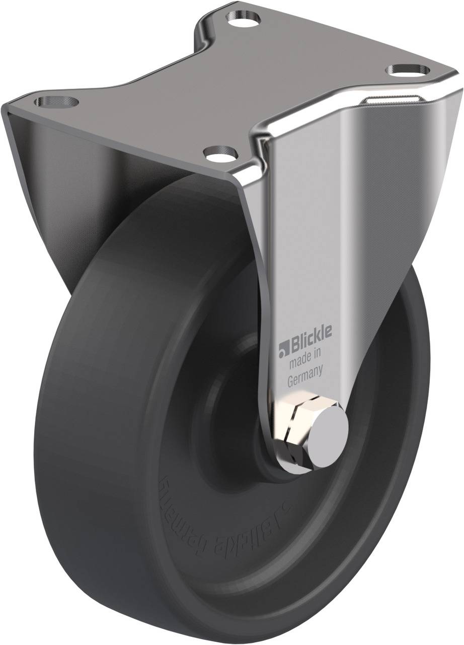 Blickle 754127 BKX-POHI 125G-1 Rolka nieprowadząca Średnica koła: 125 mm Maksymalne obciążenie: 300 kg 1 szt. - obrazek 1