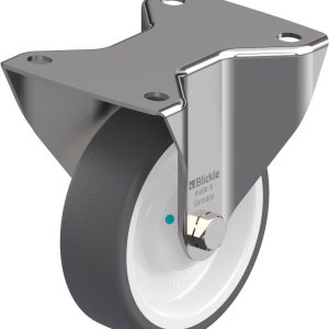 Blickle 761564 BKX-POTH 125KAD-3 Rolka nieprowadząca Średnica koła: 125 mm Maksymalne obciążenie: 350 kg 1 szt.