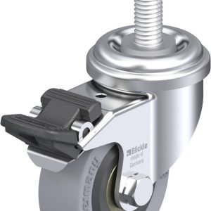 Blickle 278077 LRA-VPA 50K-FI-GS10 Kółko skrętne z hamulcem Średnica koła: 50 mm Maksymalne obciążenie: 40 kg 1 szt. Blickle 278077 LRA-VPA 50K-FI-GS10 Kółko skrętne z hamulcem Średnica koła: 50 mm Maksymalne obciążenie: 40 kg 1 szt.