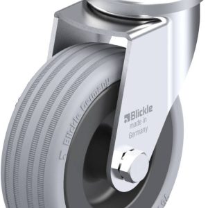 Blickle 224477 LRA-VPA 75G Kółko skrętne Średnica koła: 75 mm Maksymalne obciążenie: 60 kg 1 szt.