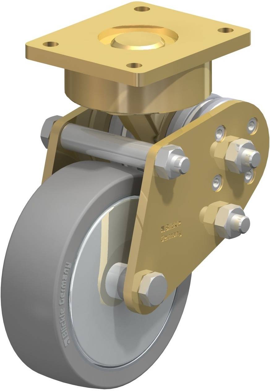 Blickle 853753 BPFE-ALTH 125K-AS-FA Sprężynowe kółko stałe Średnica koła: 125 mm Maksymalne obciążenie: 350 kg 1 szt. - obrazek 1