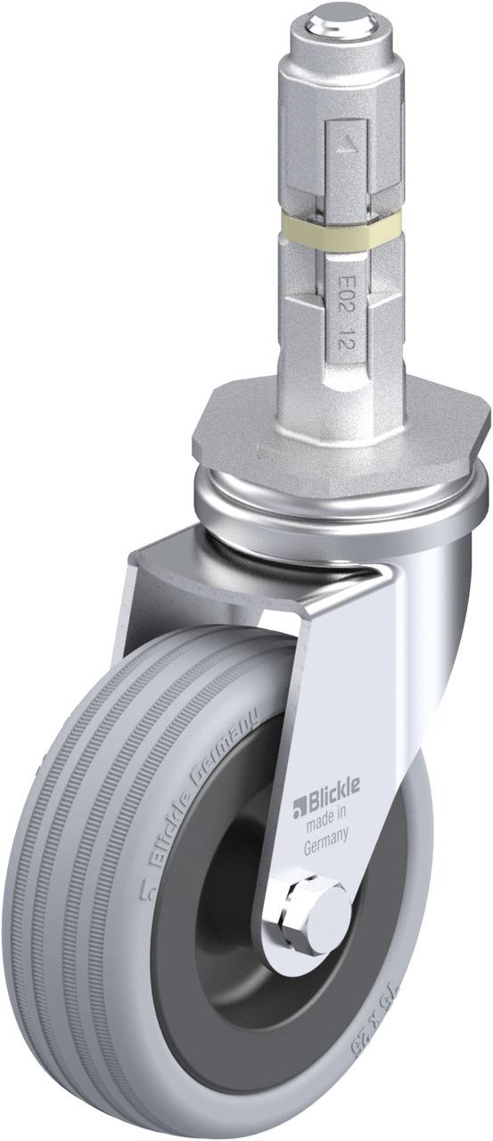 Blickle 288803 LRA-VPA 75G-E02 Kółko skrętne Średnica koła: 75 mm Maksymalne obciążenie: 60 kg 1 szt. - obrazek 1