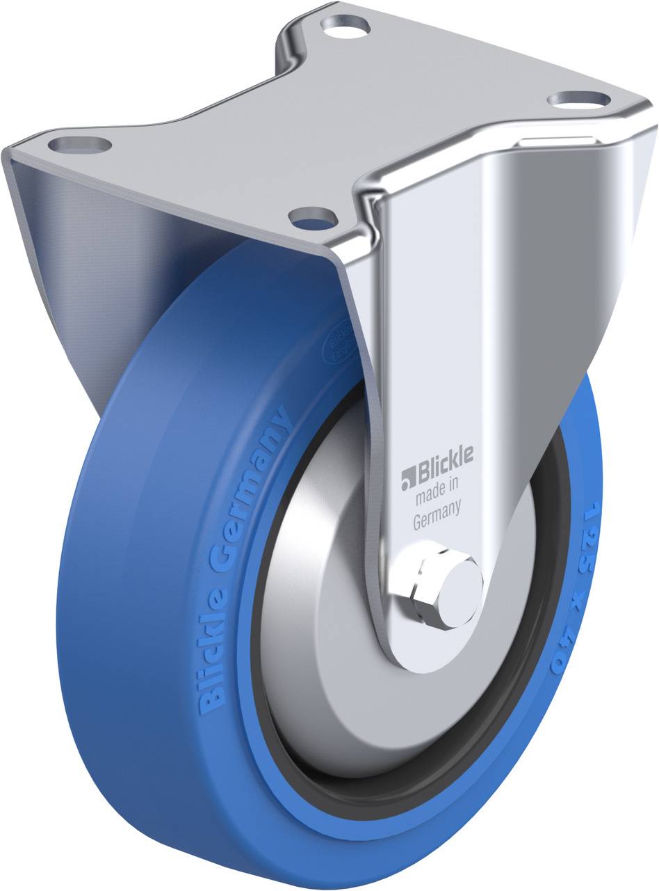 Blickle 850380 B-POEV 125G-SB-FA Rolka nieprowadząca Średnica koła: 125 mm Maksymalne obciążenie: 250 kg 1 szt. - obrazek 1