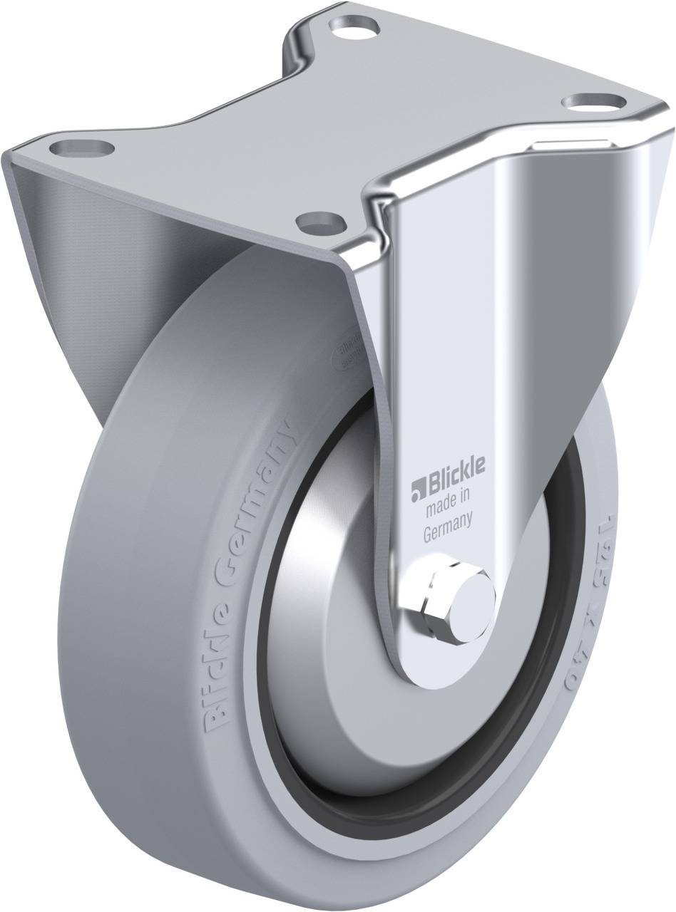Blickle 749080 B-POEV 125KAD-SG-FA Rolka nieprowadząca Średnica koła: 125 mm Maksymalne obciążenie: 250 kg 1 szt. - obrazek 1