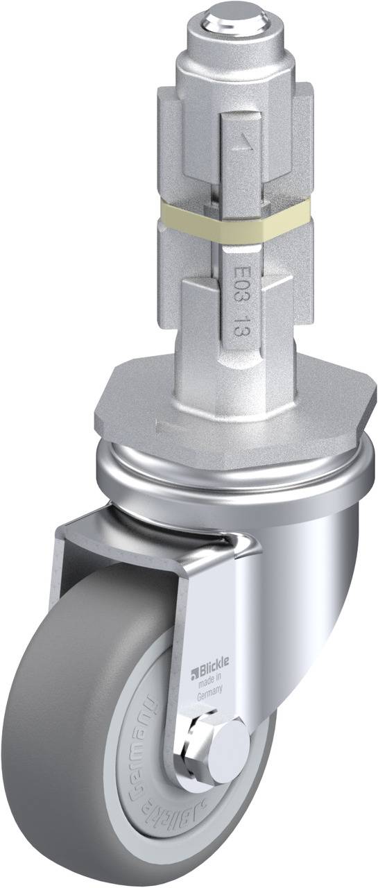 Blickle 681114 LRA-TPA 50KF-E03 Kółko skrętne Średnica koła: 50 mm Maksymalne obciążenie: 50 kg 1 szt. - obrazek 1