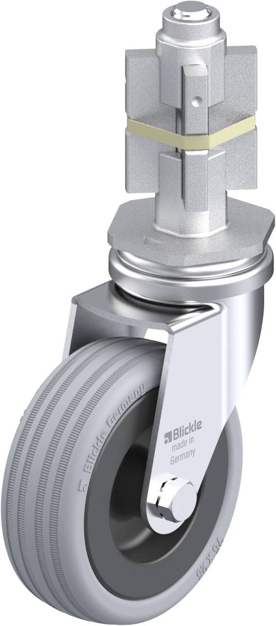Blickle 292342 LRA-VPA 75G-E05 Kółko skrętne Średnica koła: 75 mm Maksymalne obciążenie: 60 kg 1 szt. - obrazek 1