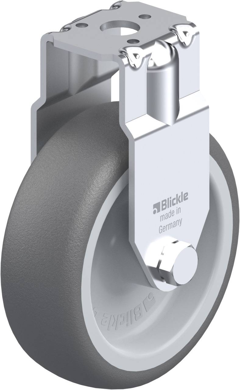Blickle 757006 BRA-PATH 75G Rolka nieprowadząca Średnica koła: 75 mm Maksymalne obciążenie: 75 kg 1 szt. - obrazek 1