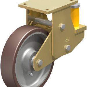 Blickle 755417 BSFE-GB 250K Sprężynowe kółko stałe Średnica koła: 250 mm Maksymalne obciążenie: 1500 kg 1 szt.