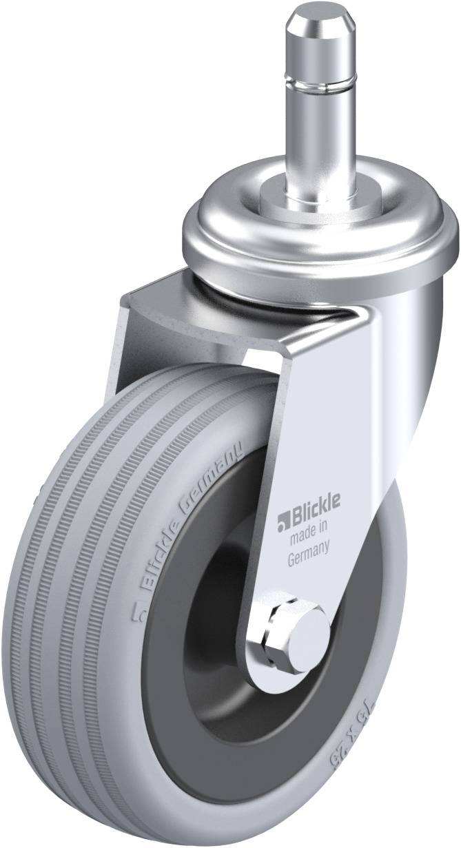 Blickle 288860 LRA-VPA 75G-ES Kółko skrętne Średnica koła: 75 mm Maksymalne obciążenie: 60 kg 1 szt. - obrazek 1