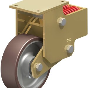 Blickle 755407 BSFN-GB 252K Sprężynowe kółko stałe Średnica koła: 250 mm Maksymalne obciążenie: 2200 kg 1 szt.
