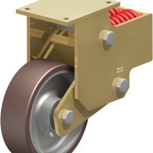 Blickle 755408 BSFN-GB 252K-F30 Sprężynowe kółko stałe Średnica koła: 250 mm Maksymalne obciążenie: 2200 kg 1 szt.