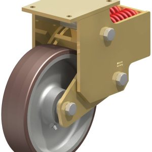 Blickle 755409 BSFN-GB 302K Sprężynowe kółko stałe Średnica koła: 300 mm Maksymalne obciążenie: 2400 kg 1 szt.