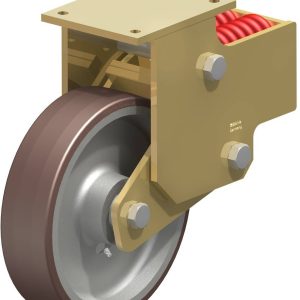 Blickle 755410 BSFN-GB 302K-F30 Sprężynowe kółko stałe Średnica koła: 300 mm Maksymalne obciążenie: 2400 kg 1 szt.