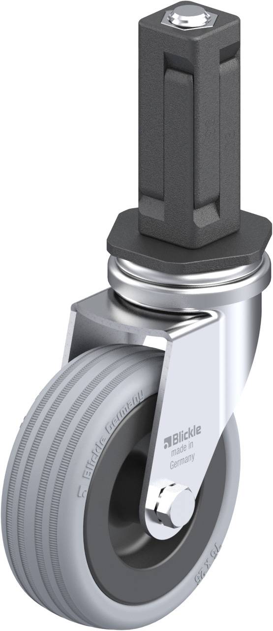Blickle 848021 LRA-VPA 75G-EV03 Kółko skrętne Średnica koła: 75 mm Maksymalne obciążenie: 60 kg 1 szt. - obrazek 1