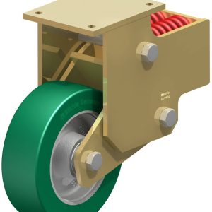 Blickle 755375 BSFN-GST 252K Sprężynowe kółko stałe Średnica koła: 250 mm Maksymalne obciążenie: 1400 kg 1 szt.