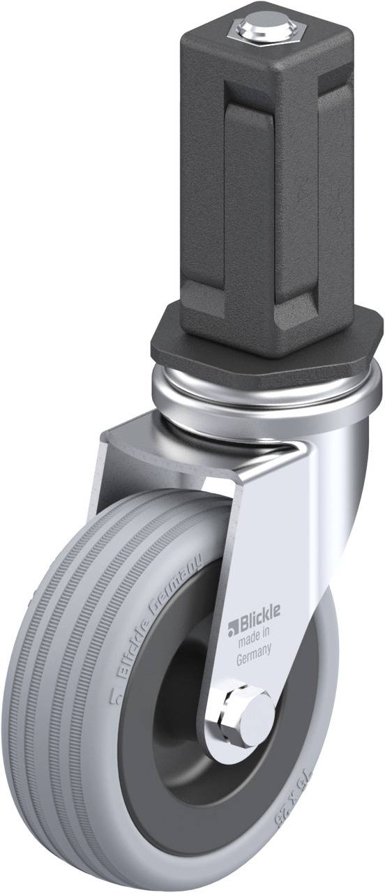 Blickle 848022 LRA-VPA 75G-EV04 Kółko skrętne Średnica koła: 75 mm Maksymalne obciążenie: 60 kg 1 szt. - obrazek 1