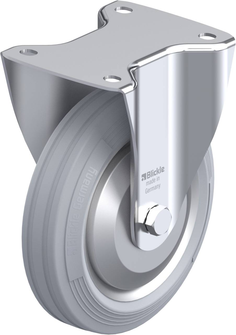 Blickle 749122 B-VE 180R-SG-FA Rolka nieprowadząca Średnica koła: 180 mm Maksymalne obciążenie: 170 kg 1 szt. - obrazek 1