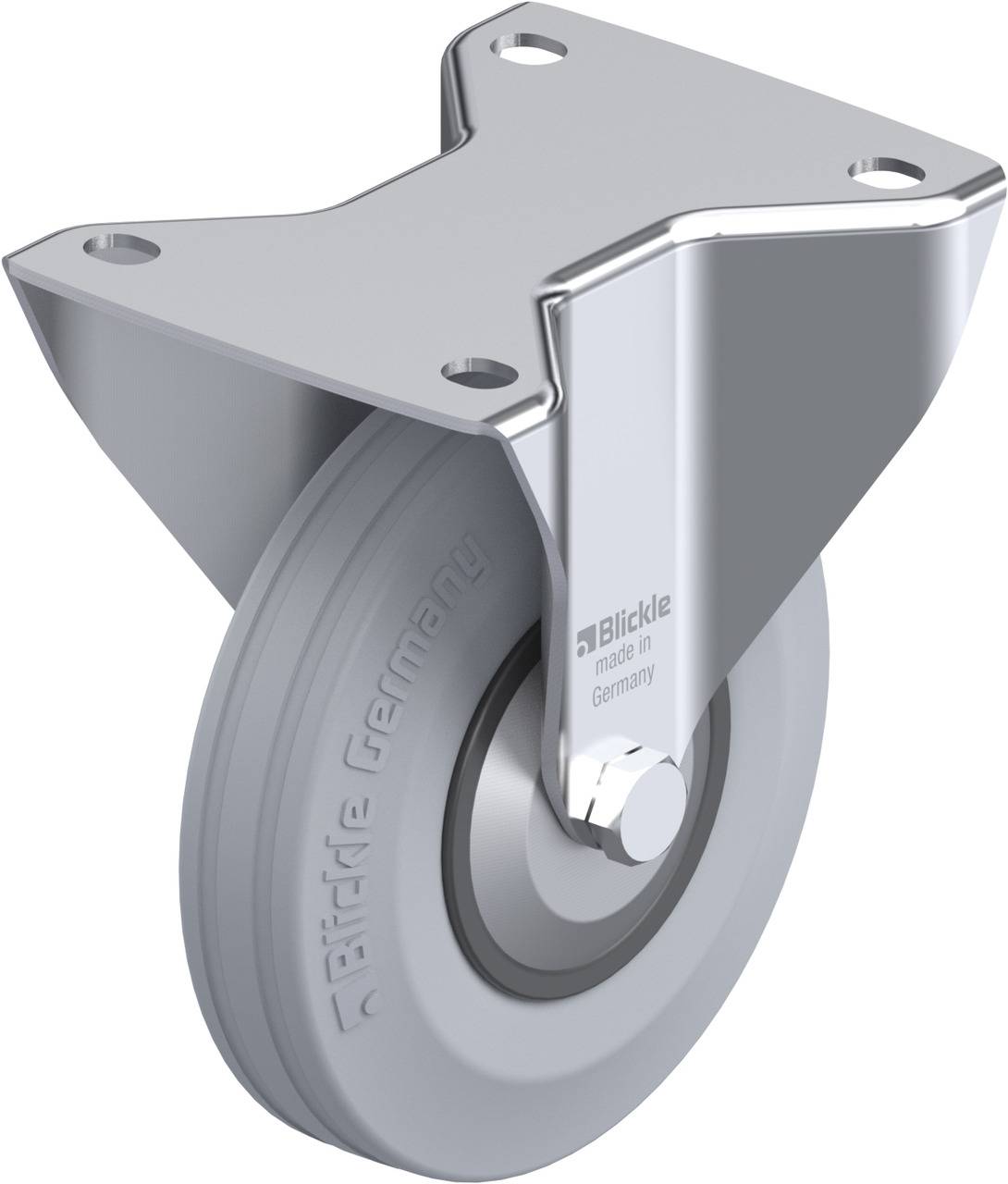 Blickle 749123 B-VPP 140G-SG-FA Rolka nieprowadząca Średnica koła: 140 mm Maksymalne obciążenie: 115 kg 1 szt. - obrazek 1