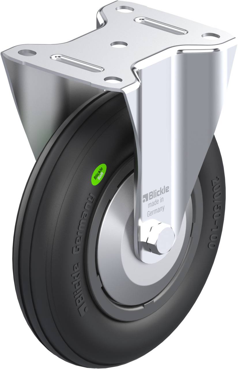 Blickle 849988 B-VWPP 200R-FA Rolka nieprowadząca Średnica koła: 200 mm Maksymalne obciążenie: 100 kg 1 szt. - obrazek 1