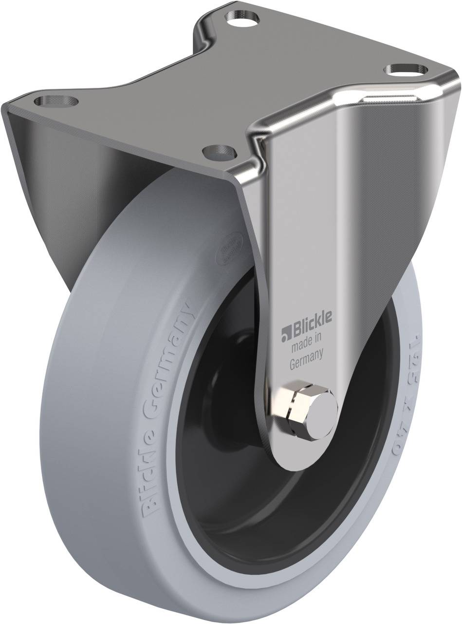 Blickle 761524 BX-POEV 125G-SG Rolka nieprowadząca Średnica koła: 125 mm Maksymalne obciążenie: 250 kg 1 szt. - obrazek 1