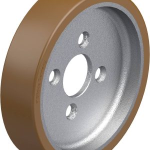 Blickle 754334 GBA 250/4 Koło kołnierzowe Średnica koła: 250 mm Maksymalne obciążenie: 1300 kg 1 szt.