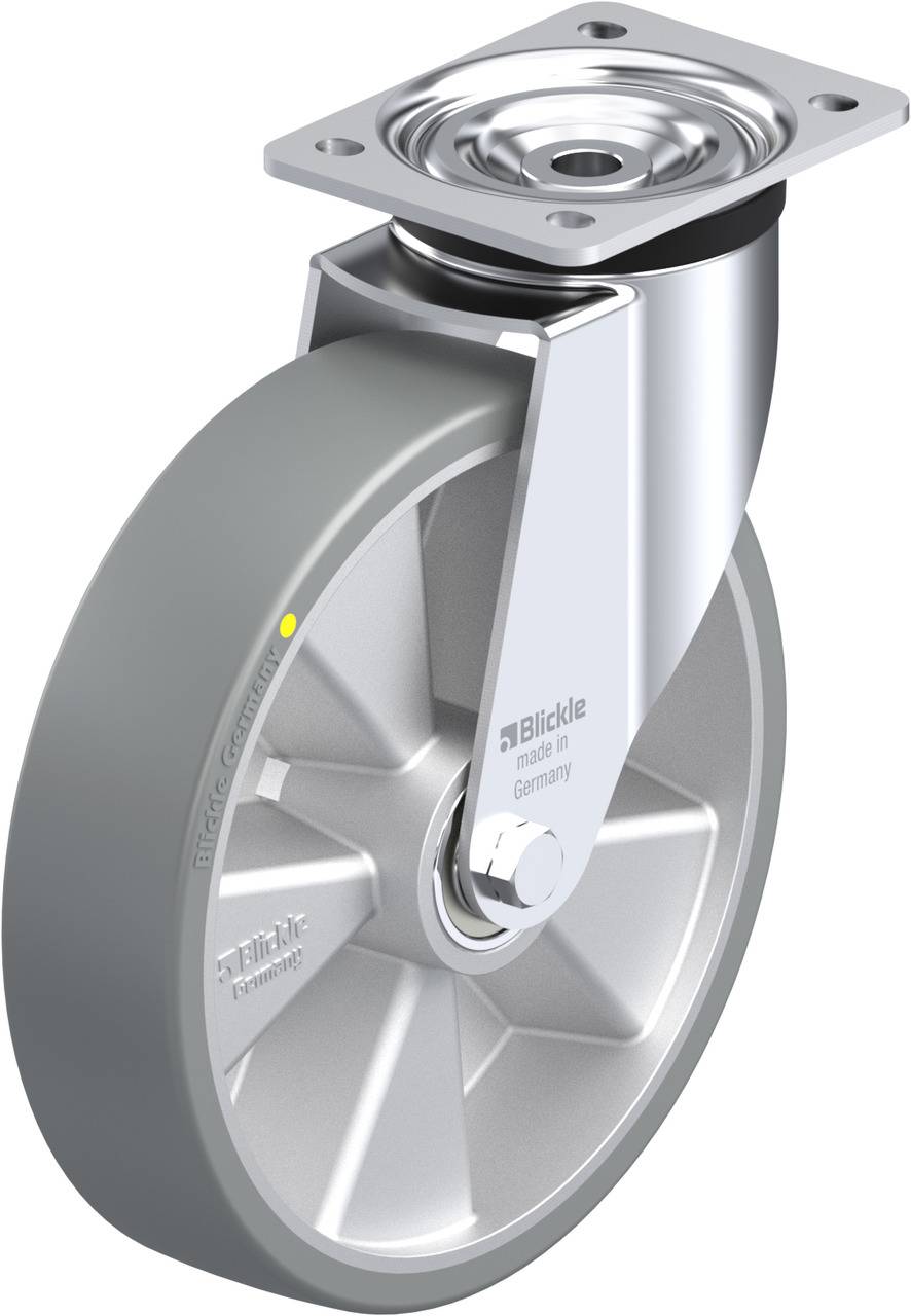 Blickle 741327 L-ALTH 250K-3-AS Kółko skrętne Średnica koła: 250 mm Maksymalne obciążenie: 500 kg 1 szt. - obrazek 1