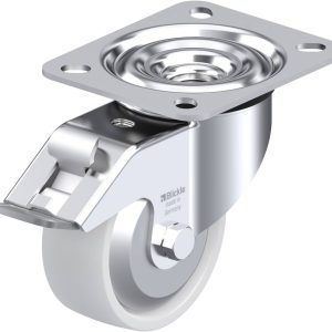 Blickle 852611 LE-PO 80KA-FI-FA Kółko skrętne z hamulcem Średnica koła: 80 mm Maksymalne obciążenie: 150 kg 1 szt. Blickle 852611 LE-PO 80KA-FI-FA Kółko skrętne z hamulcem Średnica koła: 80 mm Maksymalne obciążenie: 150 kg 1 szt.