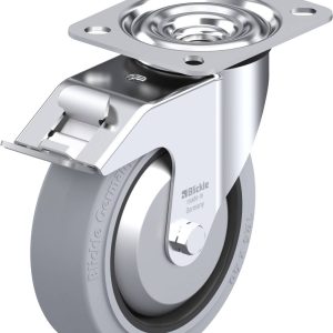 Blickle 749603 LE-POEV 125KAD-FI-SG-FA Kółko skrętne z hamulcem Średnica koła: 125 mm Maksymalne obciążenie: 150 kg 1 sz Blickle 749603 LE-POEV 125KAD-FI-SG-FA Kółko skrętne z hamulcem Średnica koła: 125 mm Maksymalne obciążenie: 150 kg 1 sz