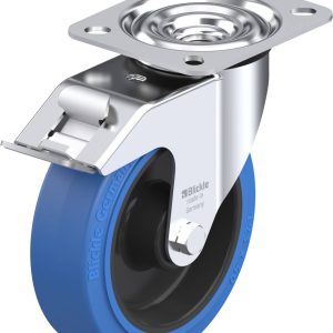 Blickle 760177 LE-POEV 125XR-FI-SB Kółko skrętne z hamulcem Średnica koła: 125 mm Maksymalne obciążenie: 150 kg 1 szt.