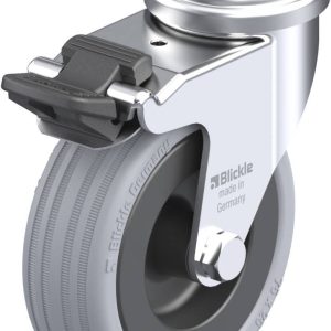 Blickle 224485 LRA-VPA 75G-FI Kółko skrętne z hamulcem Średnica koła: 75 mm Maksymalne obciążenie: 60 kg 1 szt.