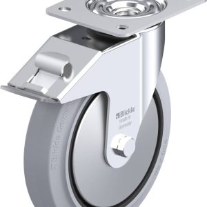 Blickle 850328 LE-POEV 200XKA-FI-SG-FA Kółko skrętne z hamulcem Średnica koła: 200 mm Maksymalne obciążenie: 300 kg 1 sz Blickle 850328 LE-POEV 200XKA-FI-SG-FA Kółko skrętne z hamulcem Średnica koła: 200 mm Maksymalne obciążenie: 300 kg 1 sz