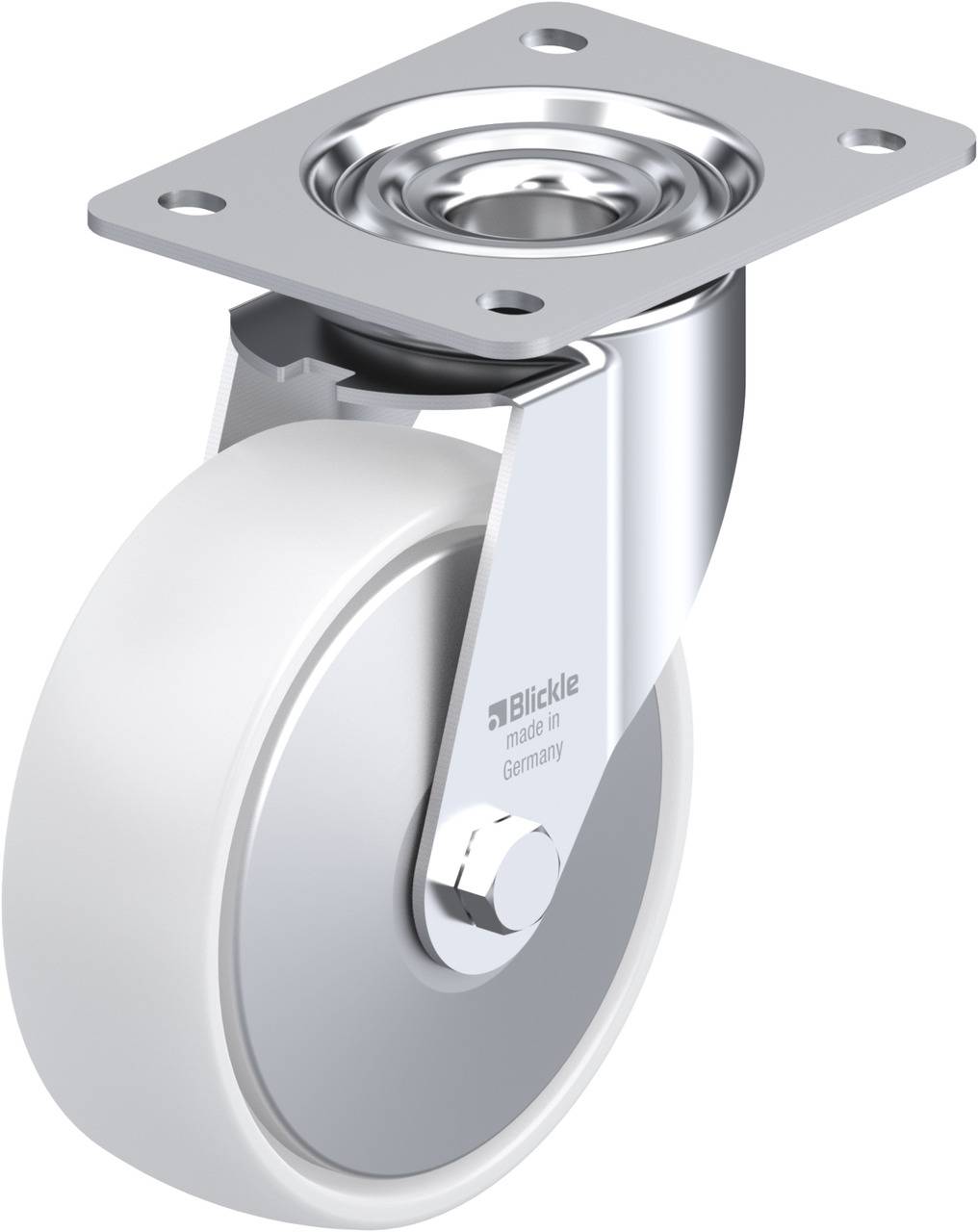 Blickle 762861 LE-PPN 150R-FA Kółko skrętne Średnica koła: 150 mm Maksymalne obciążenie: 300 kg 1 szt. - obrazek 1