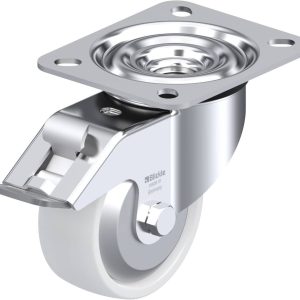 Blickle 762886 LE-PPN 80R-FI-FA Kółko skrętne z hamulcem Średnica koła: 80 mm Maksymalne obciążenie: 120 kg 1 szt.