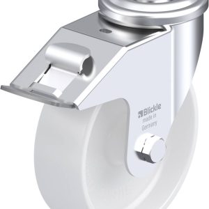 Blickle 762904 LER-PPN 150G-FI Kółko skrętne z hamulcem Średnica koła: 150 mm Maksymalne obciążenie: 300 kg 1 szt.
