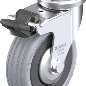Blickle 225987 LRA-VPA 75G-FI-FA Kółko skrętne z hamulcem Średnica koła: 75 mm Maksymalne obciążenie: 60 kg 1 szt.