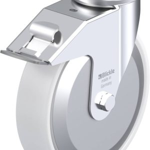 Blickle 762913 LER-PPN 200G-FI-FA Kółko skrętne z hamulcem Średnica koła: 200 mm Maksymalne obciążenie: 300 kg 1 szt.