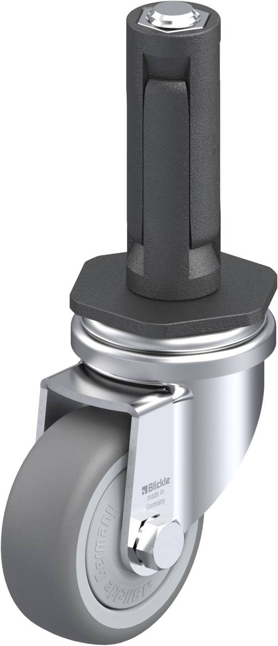 Blickle 847788 LRA-TPA 50KF-ER02 Kółko skrętne Średnica koła: 50 mm Maksymalne obciążenie: 50 kg 1 szt. - obrazek 1