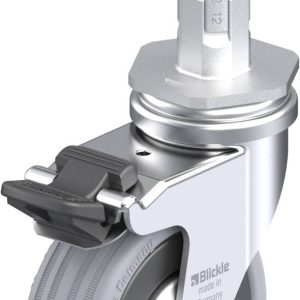 Blickle 274670 LRA-VPA 75G-FI-FA-E02 Kółko skrętne z hamulcem Średnica koła: 75 mm Maksymalne obciążenie: 60 kg 1 szt. Blickle 274670 LRA-VPA 75G-FI-FA-E02 Kółko skrętne z hamulcem Średnica koła: 75 mm Maksymalne obciążenie: 60 kg 1 szt.