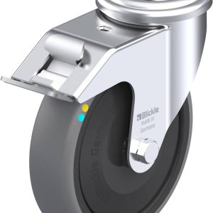 Blickle 849894 LER-TPA 127KFD-FI-ELS Kółko skrętne z hamulcem Średnica koła: 125 mm Maksymalne obciążenie: 80 kg 1 szt. Blickle 849894 LER-TPA 127KFD-FI-ELS Kółko skrętne z hamulcem Średnica koła: 125 mm Maksymalne obciążenie: 80 kg 1 szt.