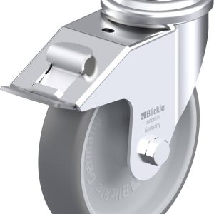 Blickle 757048 LER-TPA 160G-FI Kółko skrętne z hamulcem Średnica koła: 160 mm Maksymalne obciążenie: 200 kg 1 szt.