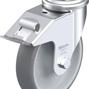 Blickle 757052 LER-TPA 160R-FI Kółko skrętne z hamulcem Średnica koła: 160 mm Maksymalne obciążenie: 200 kg 1 szt.