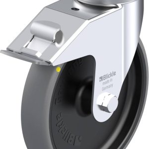 Blickle 849906 LER-TPA 200G-FI-ELS Kółko skrętne z hamulcem Średnica koła: 200 mm Maksymalne obciążenie: 160 kg 1 szt. Blickle 849906 LER-TPA 200G-FI-ELS Kółko skrętne z hamulcem Średnica koła: 200 mm Maksymalne obciążenie: 160 kg 1 szt.