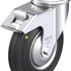 Blickle 749797 LER-VE 125R-FI-EL-FA Kółko skrętne z hamulcem Średnica koła: 125 mm Maksymalne obciążenie: 100 kg 1 szt. Blickle 749797 LER-VE 125R-FI-EL-FA Kółko skrętne z hamulcem Średnica koła: 125 mm Maksymalne obciążenie: 100 kg 1 szt.