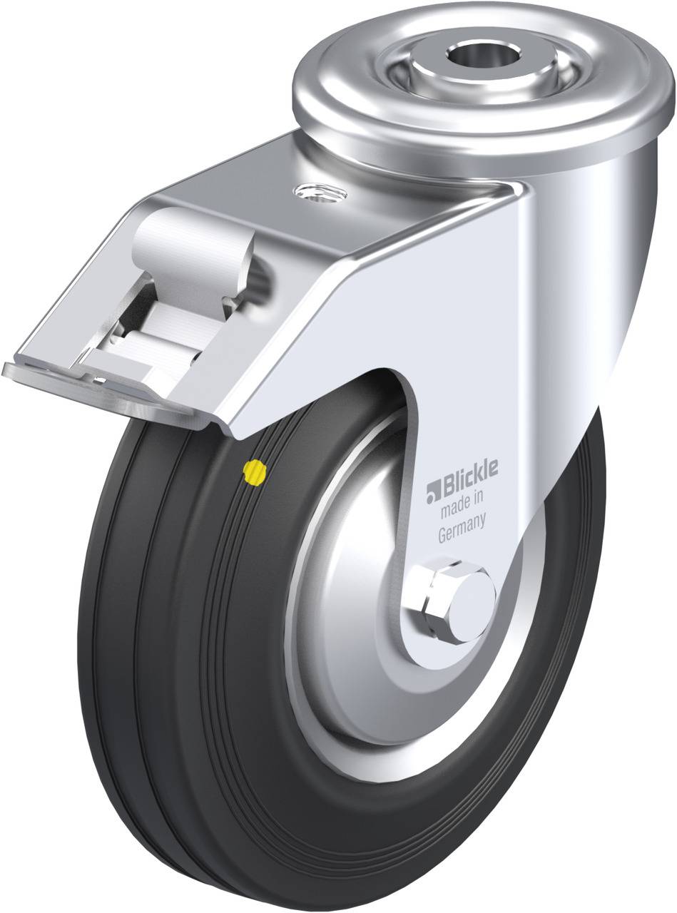 Blickle 749797 LER-VE 125R-FI-EL-FA Kółko skrętne z hamulcem Średnica koła: 125 mm Maksymalne obciążenie: 100 kg 1 szt. - obrazek 1