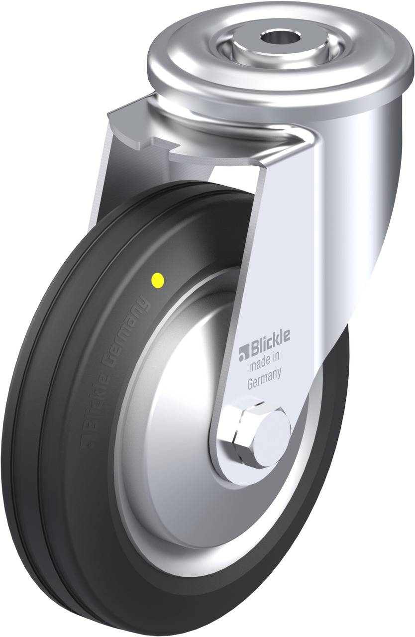 Blickle 749798 LER-VE 150R-EL-FA Kółko skrętne Średnica koła: 150 mm Maksymalne obciążenie: 135 kg 1 szt. - obrazek 1
