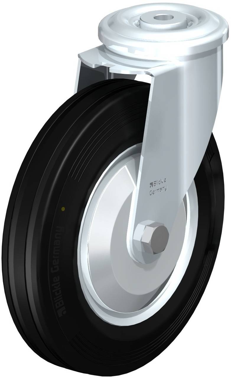 Blickle 748845 LER-VE 200R-EL-FA Kółko skrętne Średnica koła: 200 mm Maksymalne obciążenie: 205 kg 1 szt. - obrazek 1
