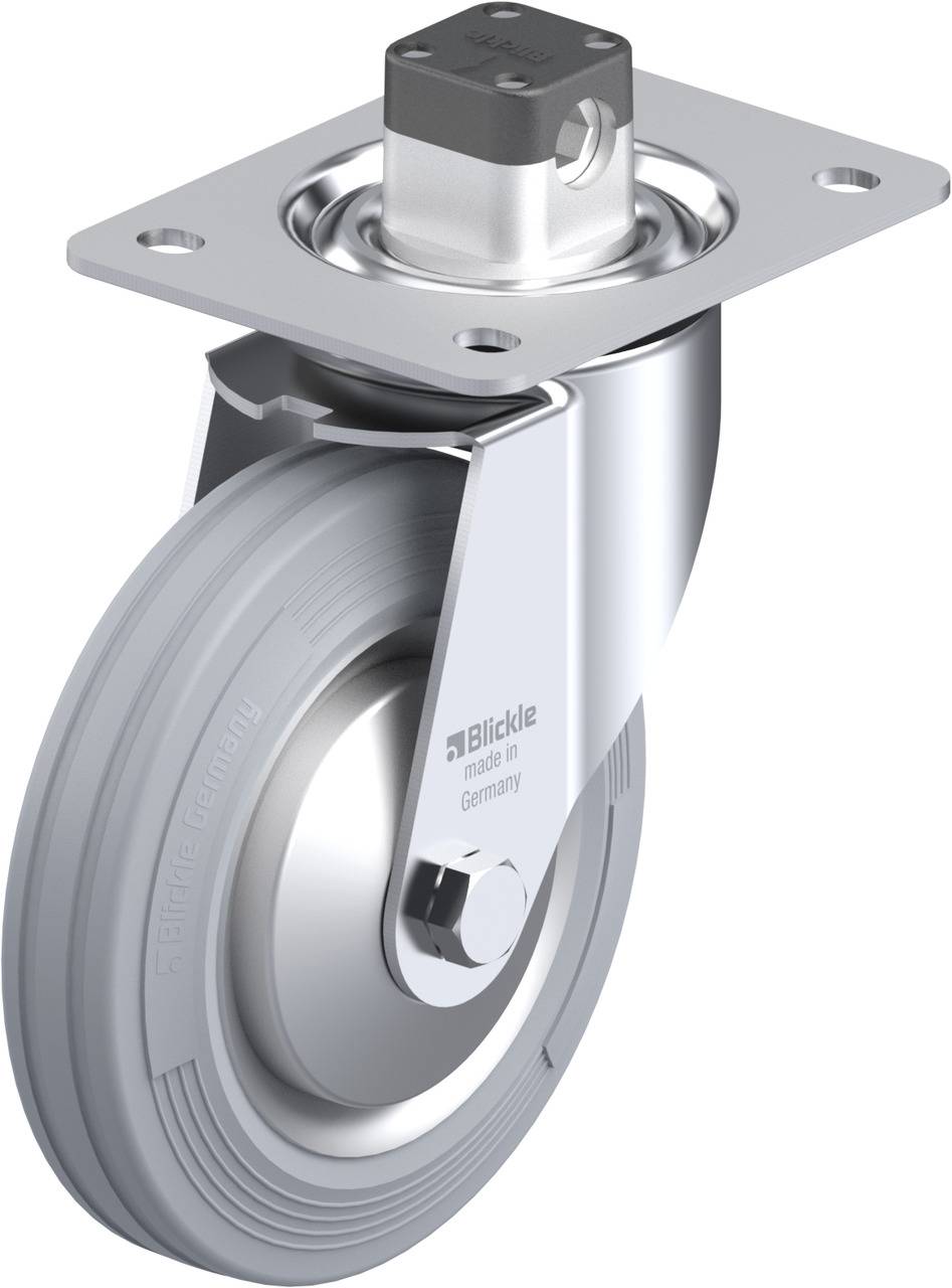 Blickle 849808 LE-VE 160R-CS11-SG-FA Kółko skrętne z hamulcem Średnica koła: 160 mm Maksymalne obciążenie: 135 kg 1 szt. - obrazek 1