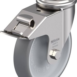 Blickle 754538 LEXR-TPA 160G-FI Kółko skrętne z hamulcem Średnica koła: 160 mm Maksymalne obciążenie: 200 kg 1 szt. Blickle 754538 LEXR-TPA 160G-FI Kółko skrętne z hamulcem Średnica koła: 160 mm Maksymalne obciążenie: 200 kg 1 szt.